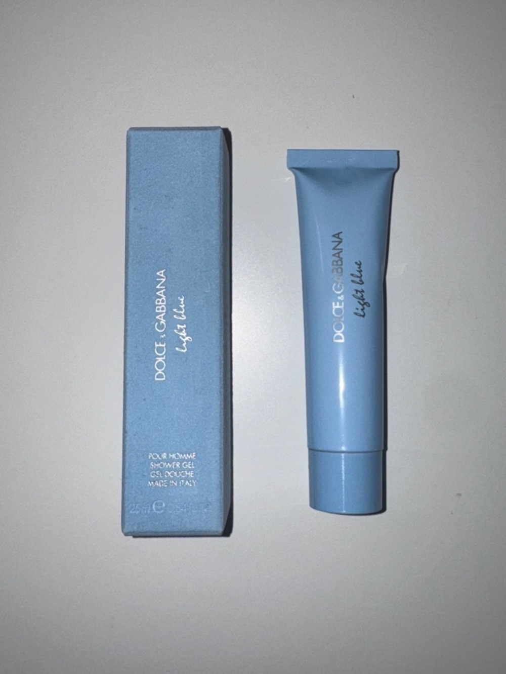 Dolce & Gabbana travel size shower gel